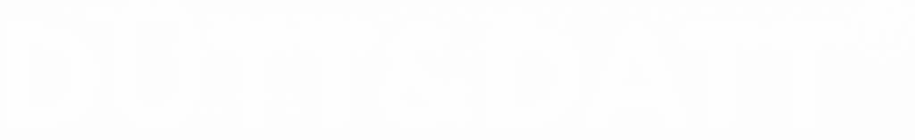 Dütt&Datt Logo weiss