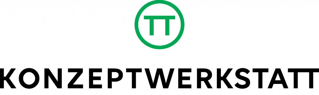 Logo der Konzeptwerkstatt in Schwarz