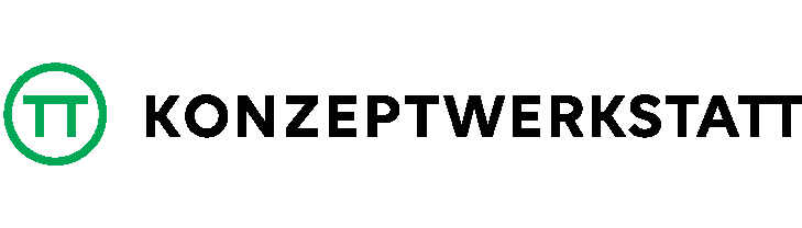 Logo der Konzeptwerkstatt in Schwarz