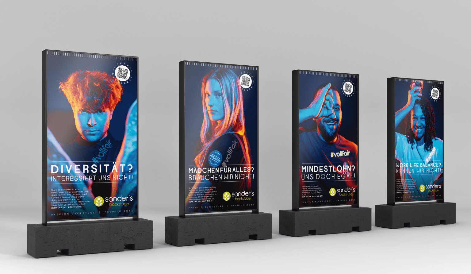 #VollFair Recruiting Kampagne sander´s Backstube